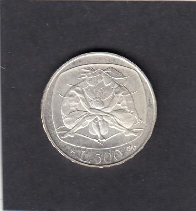 Beschrijving: 500 Lire FAMILY